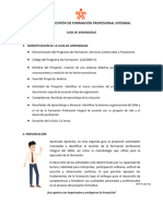 GFPI-F-135 Guía de Aprendizaje 3 Inducción Servicios Comerciales y Financieros