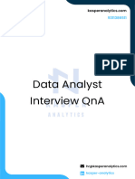 Data Analyst Interview