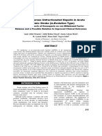 Enoxaparin Versus Unfractionated Heparin in Acute Ischemic Stroke (In-Evolution Type)