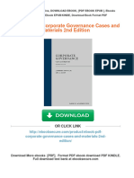 Get (Ebook PDF) Corporate Governance Cases and Materials 2nd Edition Free All Chapters