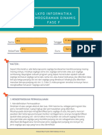 Alifia - LKPD INFORMATIKA Uji Program Segitiga