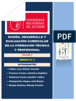 Taller 1 Diseño Curricular