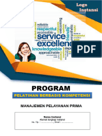 UK.1 Program Pelatihan Berbasis Kompetensi (Manajemen Pelayana Prima)