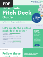 The Ultimate Pitch Deck Guide by AddedVal - Io