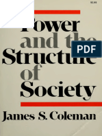 Power and The Structure of Society - Coleman, James S-1974