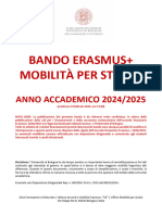 Bando Erasmus Studio 24 - 25 - ITA - Def