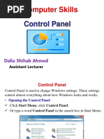 Control Pannel