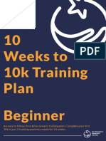 SHC 10 Weeks Training Plan 10k Beginner