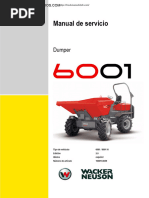 Wacker Neuson 6001 Service Manual