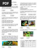 Evaluacio de Ciencias Naturales