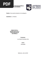 Ensayo de La Importancia de La Investigación en Guatemala