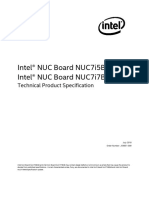 NUC7i5BN NUC7i7BN TechProdSpec