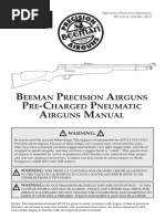 Beeman Chief II PCP AirRifle Manual