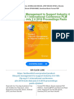 Get Product Lifecycle Management To Support Industry 4 0 15th IFIP WG 5 1 International Conference PLM 2018 Turin Italy July 2 4 2018 Proceedings Paolo Chiabert Free All Chapters