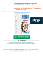 Get (Original PDF) Economics of Development Theory and Evidence 9th Free All Chapters