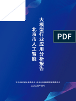 北京市人工智能大模型行业应用分析报告