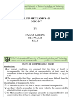 Compressible Fluid Flow