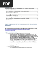 Step 1: Preinstallation Tasks: Section: Configure Computer Operating Systems and Network Settings