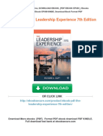 Get (Ebook PDF) The Leadership Experience 7th Edition Free All Chapters