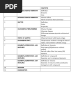 Main Year 7 Chemistry