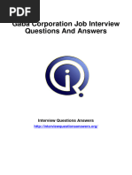 Gaba Corporation Interview Questions Answers Guide