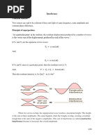 Module 2A Interference Notes