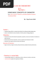 Class 11 Chapter 1 Basic Concepts of Chemistry