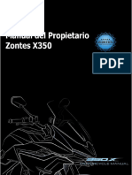 Zontes X350 Manual de Propietario v1.2 Min