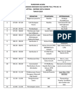 Rundown Acara Peragaan Manasik Haji Xi Lpptka 2023