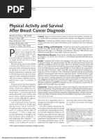 Physical Activity and Survival After Breast Cancer Diagnosis