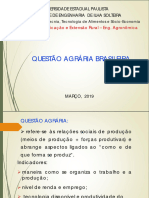 Questao Agraria No Brasil Comunicacao e Extensao Rural 1 Sem 2019