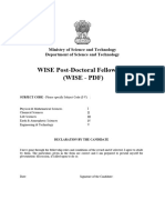 WISE-PDF Proposal Format