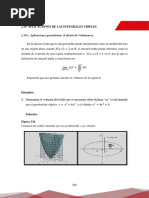 Aplicaciones Integrales Triples