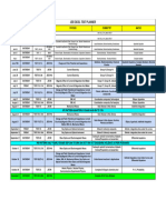 Revised Excel Jee Test Planner