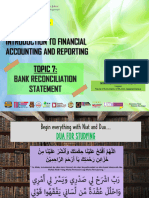 Topic 7 - Bank Reconciliation Statement - Latest