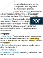 3-Presentation-Acute Tonsillis