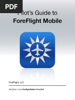 Foreflight Mobile: Pilot'S Guide To