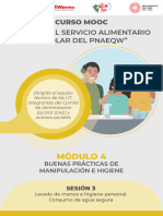 Módulo 4: Curso Mooc "El Cae Y El Servicio Alimentario Escolar Del Pnaeqw"