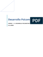 Unidad 2 - Desarrollo Psicomotor