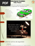 Análisis de Los Avances Tecnológicos Presentes en Los Componentes de Seguridad Pasiva