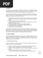 Clase 6 - Clases de Acciones de Una Sociedad Anonima