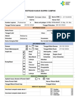 Contoh Format Pengiriman Sampel Campak