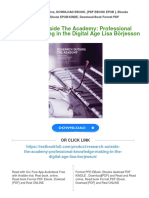 Get Research Outside The Academy: Professional Knowledge-Making in The Digital Age Lisa Börjesson Free All Chapters