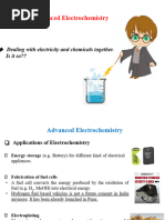 Advanced Electrochemistry - PPT - FYBtech