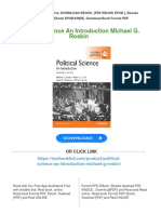 Political Science An Introduction Michael G. Roskin 2024 Scribd Download