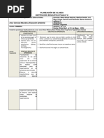 Planeador de Clases de Naturales Segundo Periodo Grado Primero 2024 Semana 13 y 14 Del 29 de Abril Al 10 de Mayo