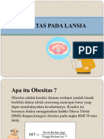 Obesitas Pada Lansia