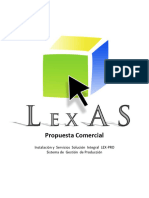 Propuesta Licenciamiento ERP LEX-PRO - Empresa MyP Equipos V 0 0