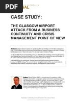 Glasgow Airport Case Study