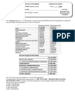 Estrutura Demonstrações Ativ 14